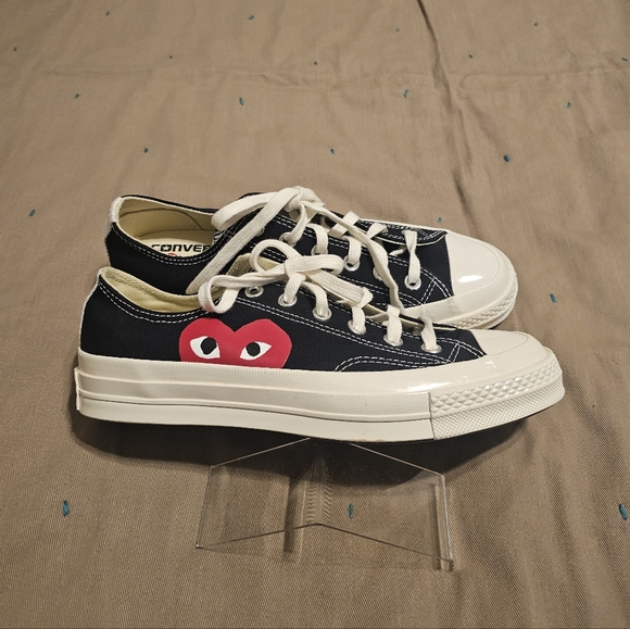 Converse Comme des Garcons Sz Men's 7 Women's 9 - Picture 9 of 14